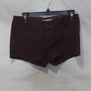 3/$5 Aeropostale Women's Brown Shorts Size 3/4